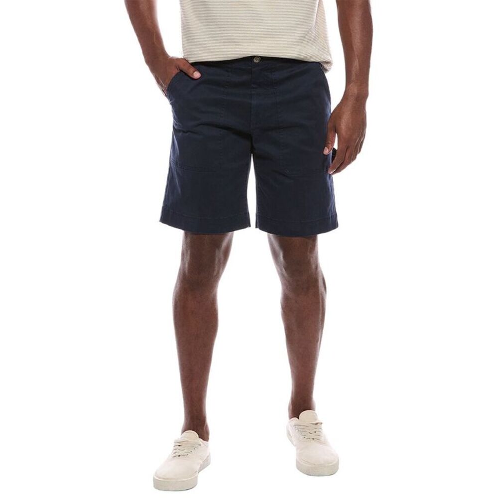 Atm Anthony Thomas Melillo Mens Twill Painters Short, Blue